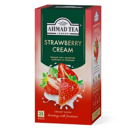 Ahmad Клубника со сливками (Strawberry Cream) купить 
