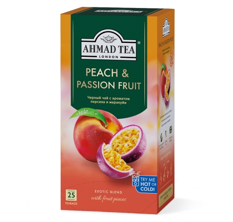 Ahmad Персик-Маракуйя (Peach & Passion Fruit) купить 