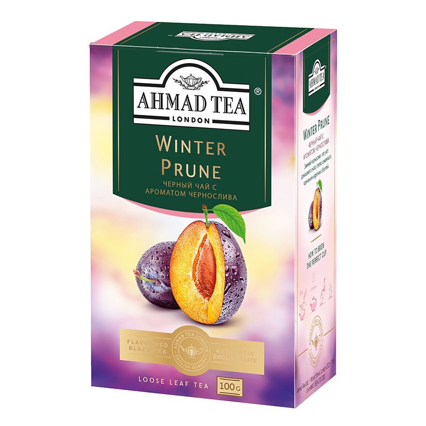 Чай Ahmad Tea Winter Prune с черносливом купить оптом в Москве ...