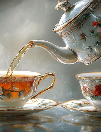 Чай в литературе: самые знаменитые книжные чаепития