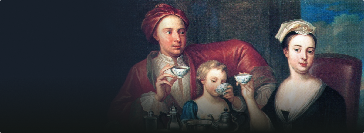 «The Tea Party» R. Collins — Richard Collins Courtesy of Goldsmiths Hall