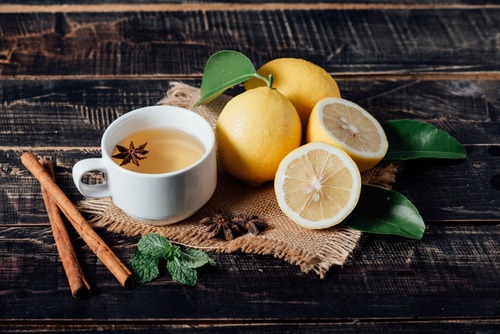 Чай с лимоном от AhmadTea